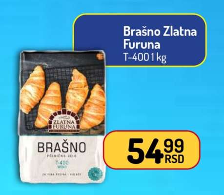 Brašno Zlatna Furuna T-400 1kg