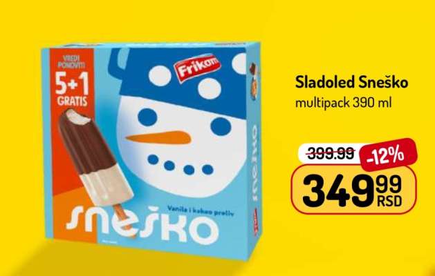 Sladoled Sneško