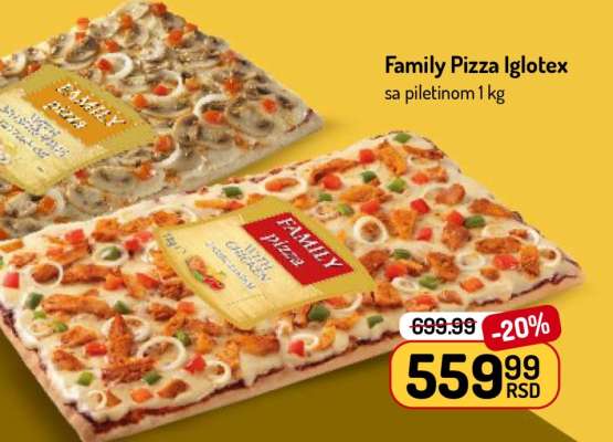 Family Pizza Iglotex