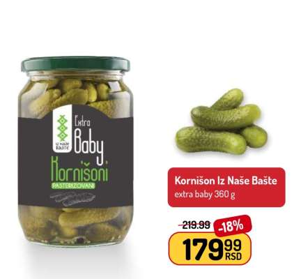 Kornišon Iz Naše Bašte