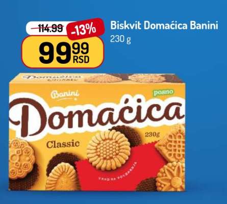 Biskvit Domaćica Banini
