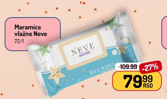 Maramice vlažne Neve