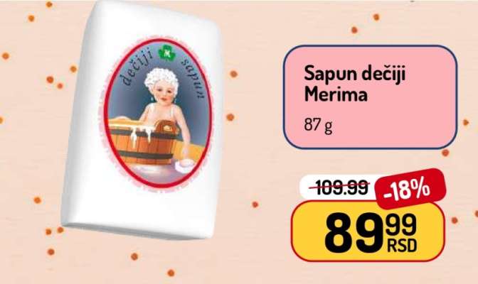 Sapun dečiji Merima