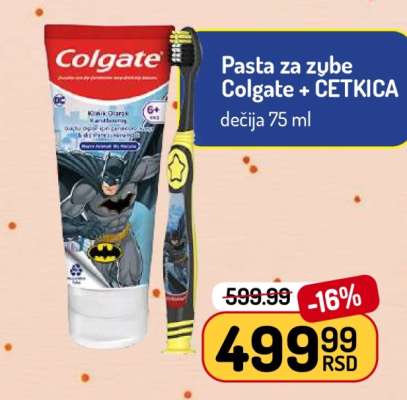Pasta za zube Colgate + ČETKICA