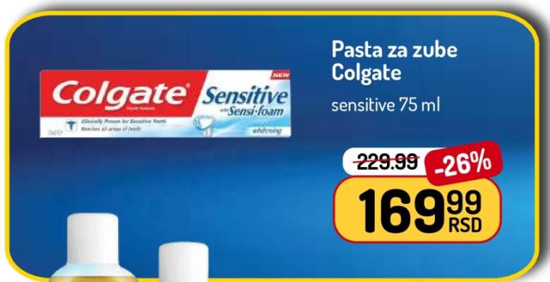 Pasta za zube Colgate Sensitive 75 ml