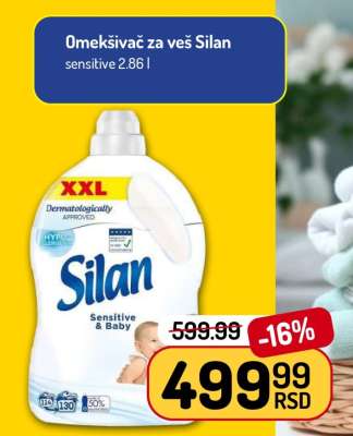 Omekšivač za veš Silan