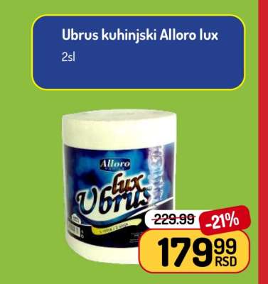 Ubrus kuhinjski Alloro lux