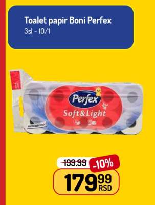 Toalet papir Boni Perfex