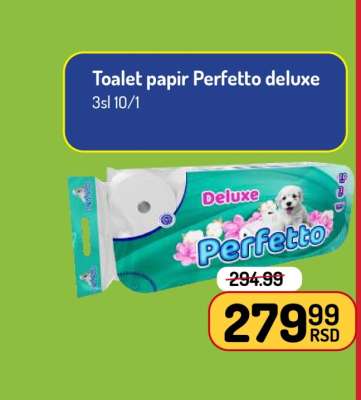 TOALET PAPIR PERFETTO DELUXE