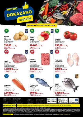 Metro katalog - 21.01.2026 - 25.01.2026.