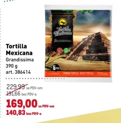 Tortilla Mexicana Grandissima