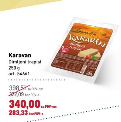 Karavan dimljeni trapist