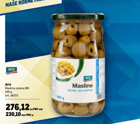 Aro Masline zelene BK