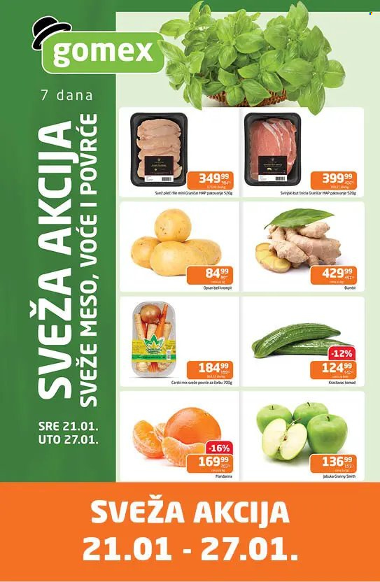 Gomex katalog - 21.01.2026 - 27.01.2026. Stranica 1