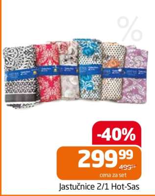 Jastučnice 2/1 Hot-Sas