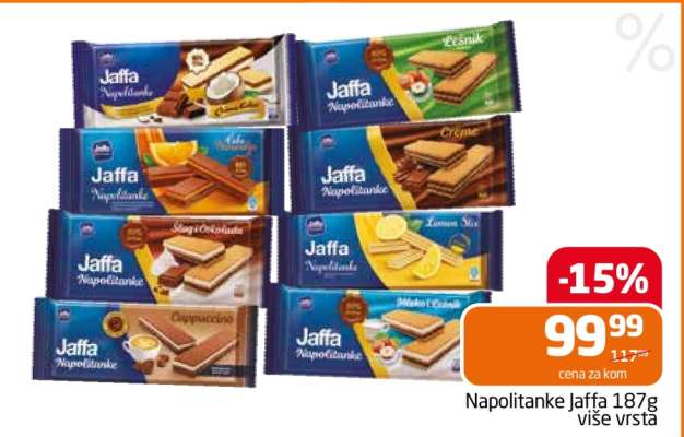 Napolitanke Jaffa 187g
