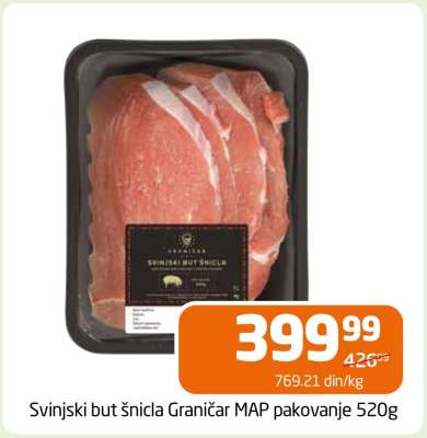 Svinjski but šnicla Graničar MAP pakovanje 520g