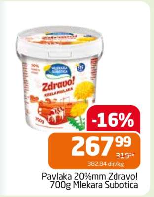 Pavlaka 20%mm Zdravo!
