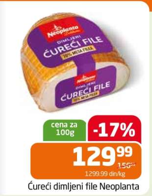 Ćureći dimljeni file Neoplanta