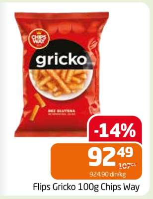 Flips Gricko 100g Chips Way
