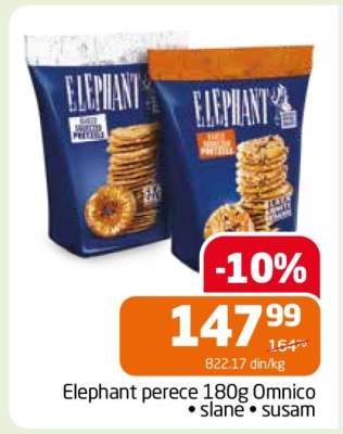Elephant perece 180g Omnico