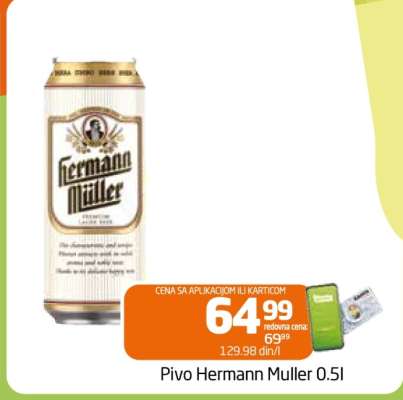 Pivo Hermann Muller 0.5l