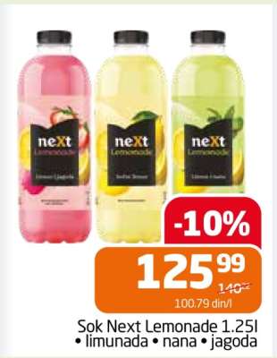 Sok Next Lemonade 1.25l