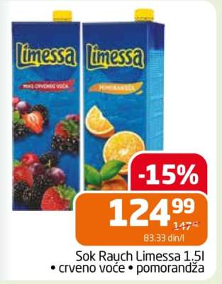 Sok Rauch Limessa 1.5l