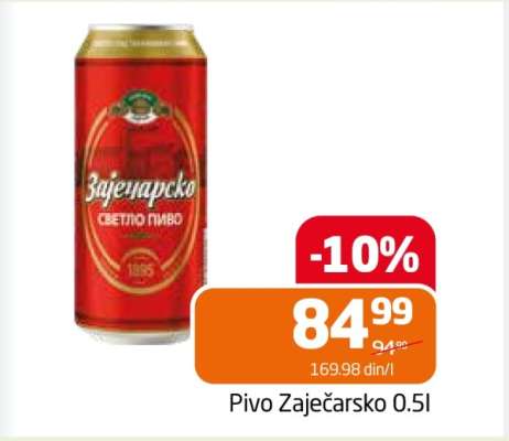 Pivo Zaječarsko 0.5l