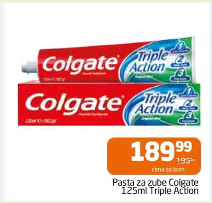 Pasta za zube Colgate 125ml Triple Action