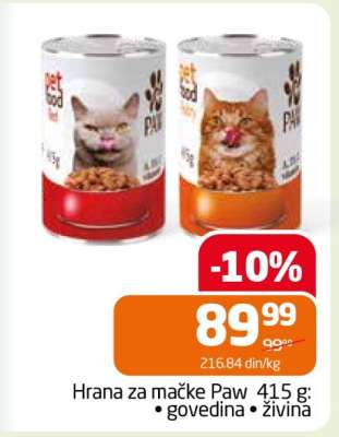 Hrana za mačke Paw 415 g