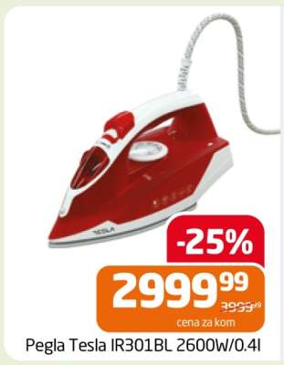 Pegla Tesla IR301BL 2600W/0.4l