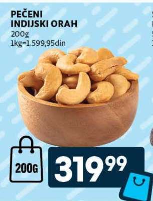 PEČENI INDIJSKI ORAH