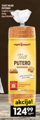 TOST HLEB PUTERO