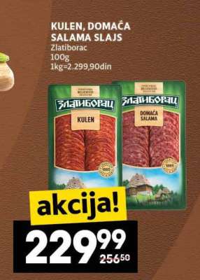 KULEN, DOMAĆA SALAMA SLAJS