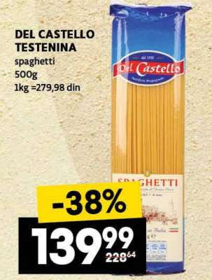 DEL CASTELLO TESTENINA