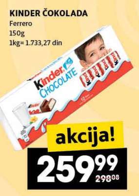 Kinder Čokolada