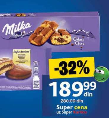 Milka Cakes Choc