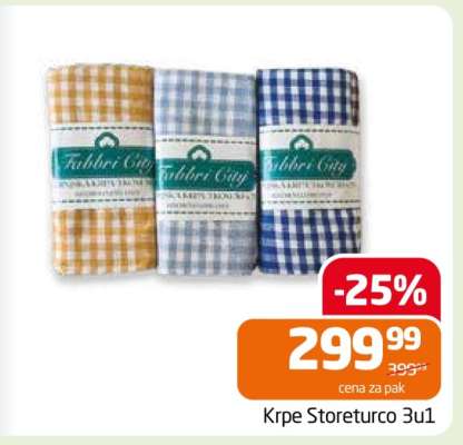 Krpe Storeturco 3u1
