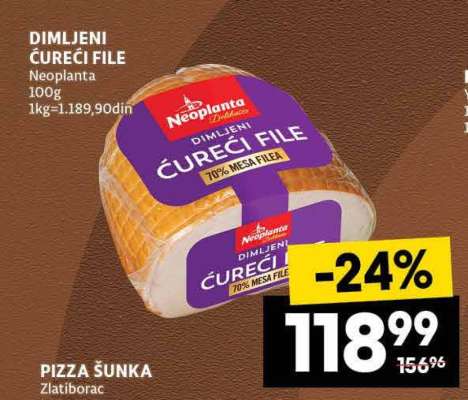 Dimljeni ćureći file