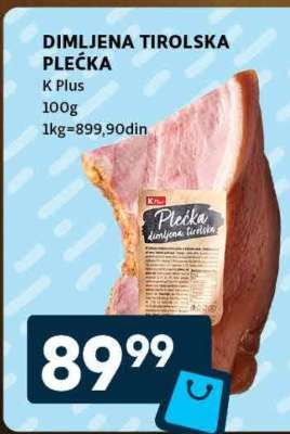 DIMLJENA TIROLSKA PLEĆKA