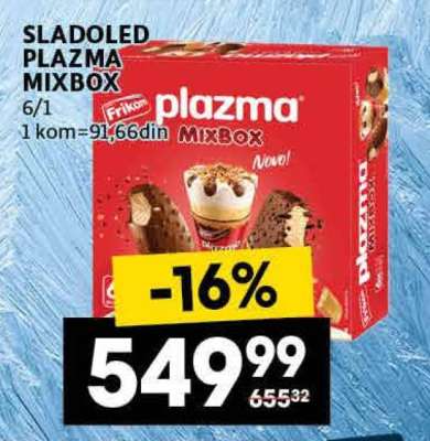 Sladoled Plazma mixbox