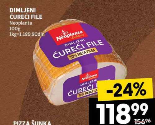 Dimljeni ćureći file