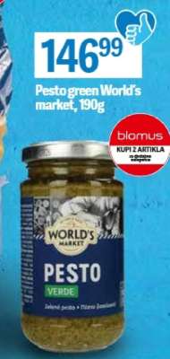 Pesto green World's market, 190g