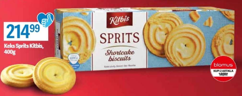 Keks Sprits Kitbis, 400g