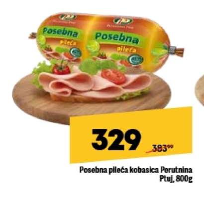 Posebna pileća kobasica Perutnina Ptuj 800g