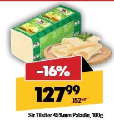 Sir Tilsiter 45 % mm Paladin , 100g