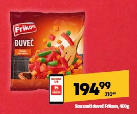 Smrznuti đuveč Frikom 400g