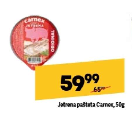 Jetrena pašteta Carnex 50g