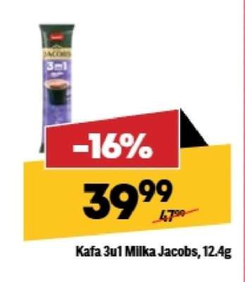 Kafa 3u1 Milka Jacobs, 12.4g